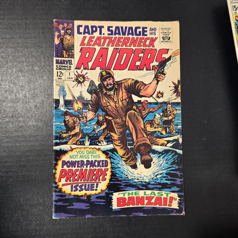Captain Savage & His Leatherneck Raiders #1 - The Last Banza 1968